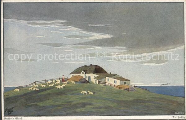 Verlag Primus Nr. 3110 Berthold Clauss Die Hallig
