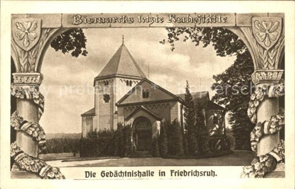 Bismarck Gedächtnishalle Friedrichsruh