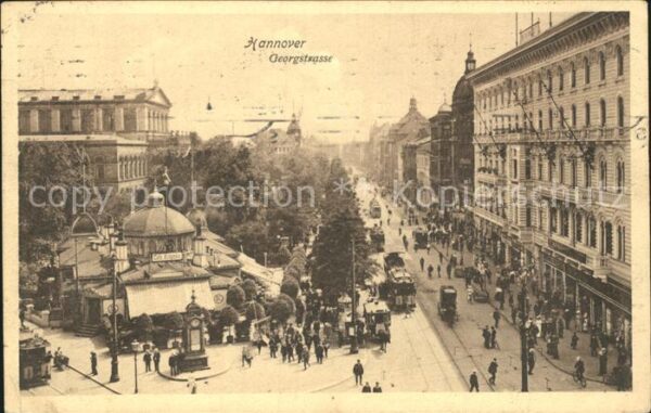 Strassenbahn Hannover Georgstrasse