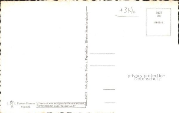 Liederkarte Weserlied Höxter – Bild 2