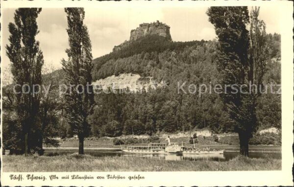Dampfer Seitenrad Pillnitz Lilienstein