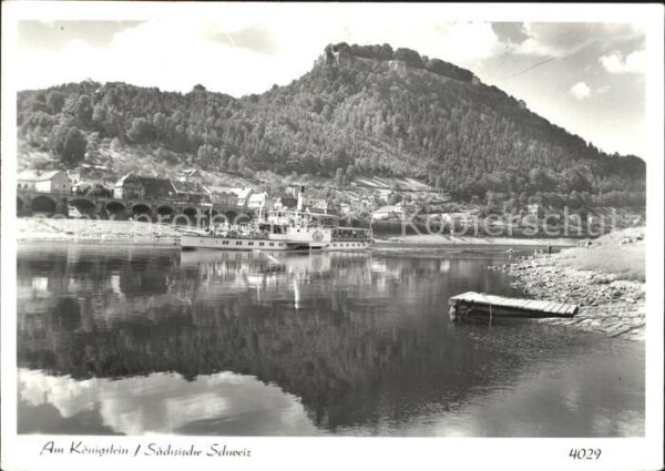 Dampfer Seitenrad Pirna Königstein Sächsische Schweiz