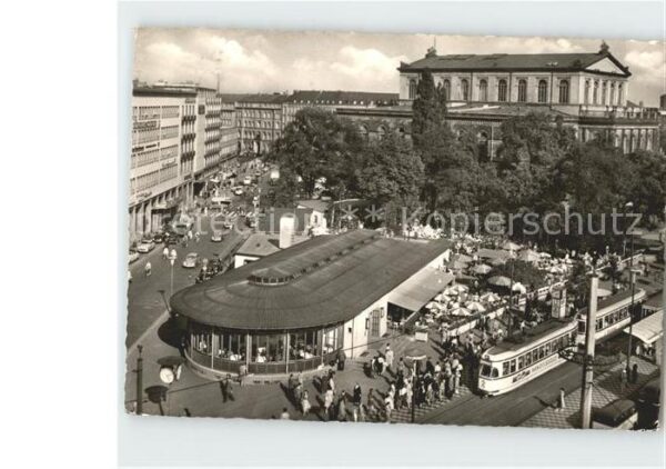 Strassenbahn Hannover Cafe am Kröpcke