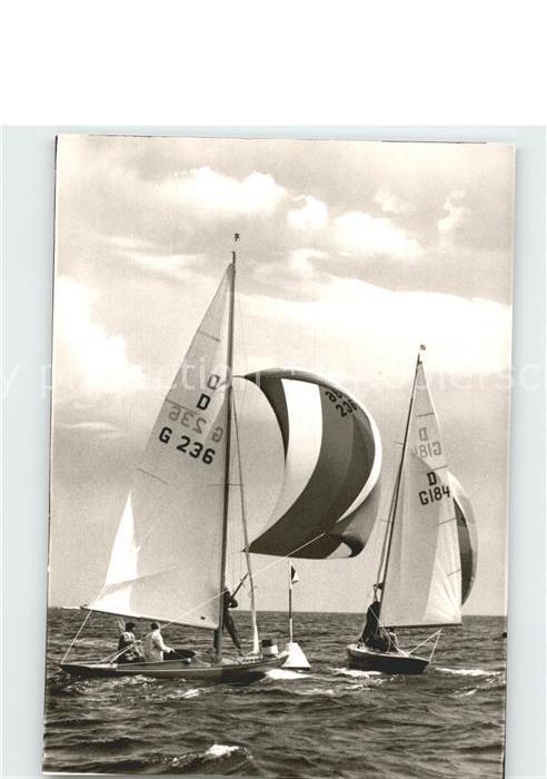 Segelboote Segelregatta Ostsee