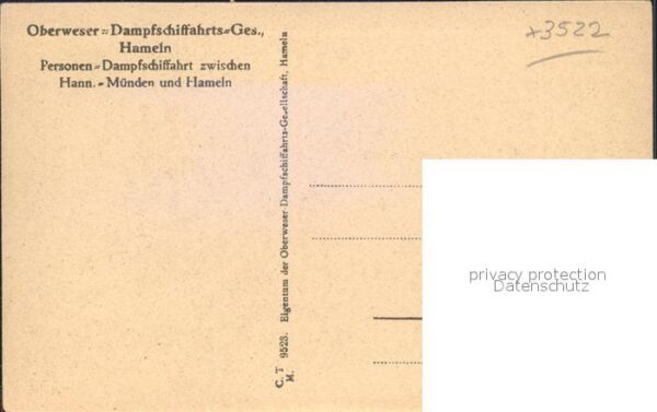 Dampfer Seitenrad Graf Moltke Bad Karlshafen Hugenottentu – Bild 2