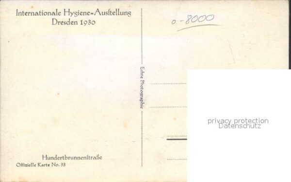 Ausstellung Internationale-Hygiene-Ausstellung Dres – Bild 2