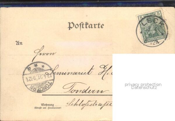 Rosen Vergissmeinnicht Gedicht Litho – Bild 2