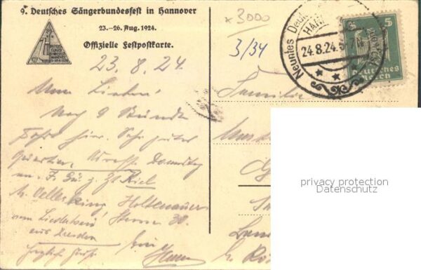 Strassenbahn Hannover Georgstrasse 9. Deutsches Säng – Bild 2