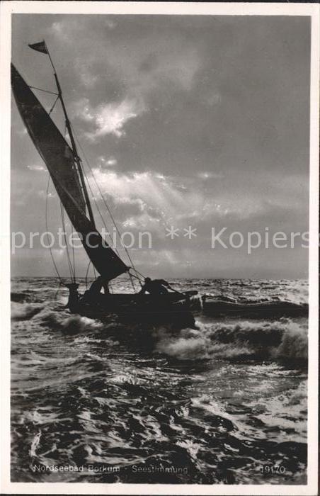 Segelboote Borkum