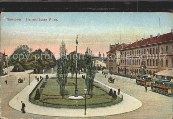 Strassenbahn Hannover Herrenhäuser-Allee
