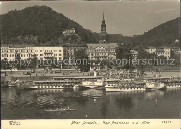 Dampfer Seitenrad Leipzig Bad Schandau