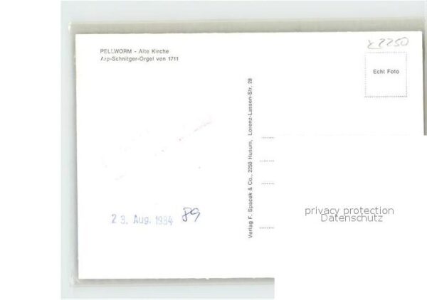 Kirchenorgel Pellworm Alte Kirche Arp-Schnitger-Orge – Bild 2