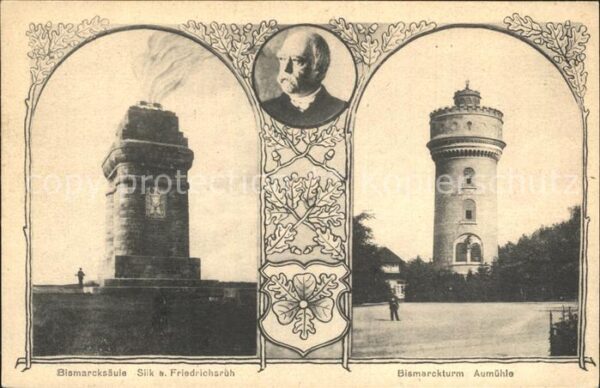 Bismarck Bismarcksäule Silk Bismarckturm Aumühle