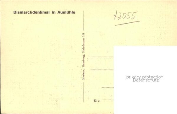 Bismarck Denkmal Aumühle – Bild 2
