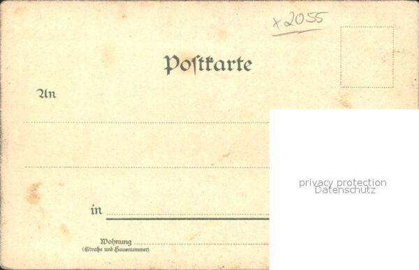 Bismarck Schloss Friedrichsruh Litho – Bild 2