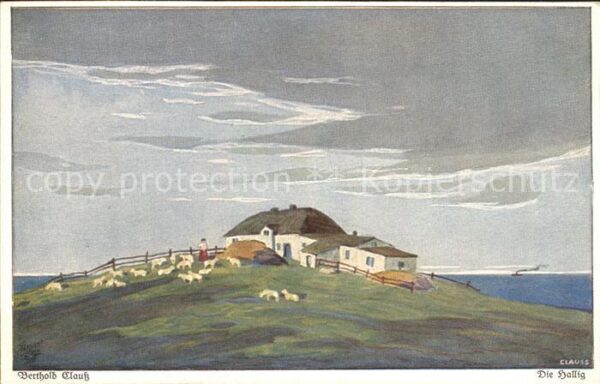 Verlag Primus Nr. 3110 Berthold Clauß Die Hallig