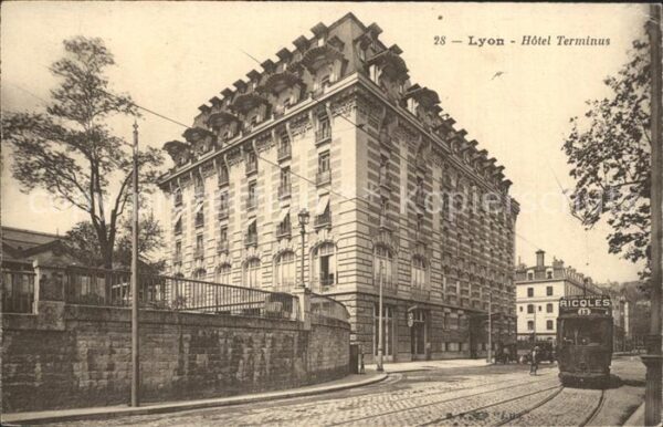 Strassenbahn Lyon Hotel Terminus