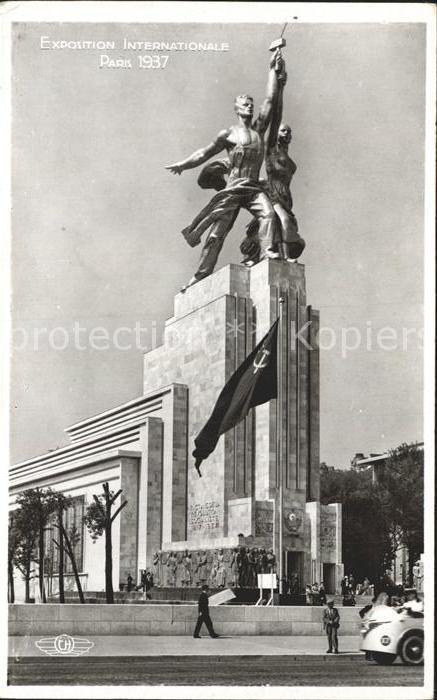 Exposition Internationale Paris 1937 Pavillon de l'U.R.S.S.