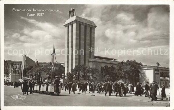 Exposition Internationale Paris 1937 Pavillon de l'Allemagne