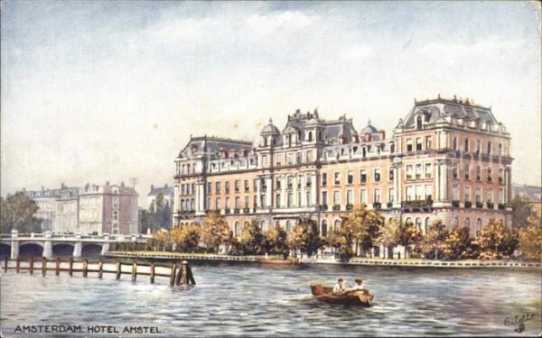Verlag Tucks Oilette Nr. 7607 Amsterdam Hotel Amstel