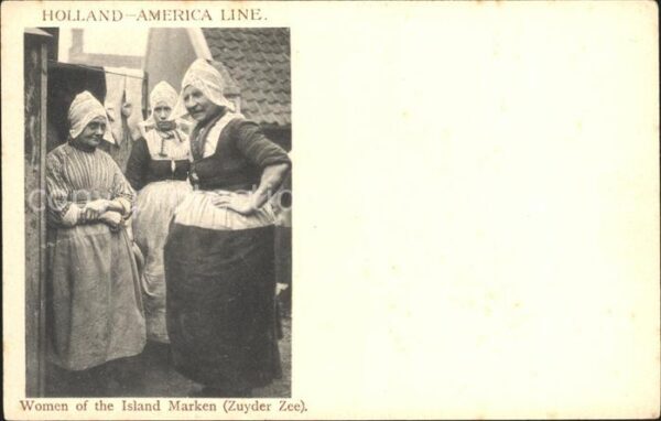 Trachten Holland Women Island Marken Zuyder Zee