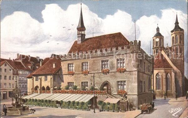 Verlag Wiedemann WIRO Nr. 2229 A Göttingen Rathaus