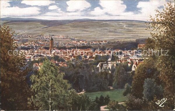 Verlag WIRO Wiedemann Nr. 2226 A Göttingen Blick vom Eulenturm