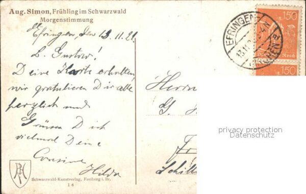 Simon A. Frühling im Schwarzwald Morgenstimmung – Bild 2