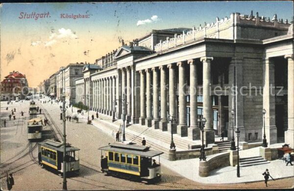 Strassenbahn Stuttgart Königsbau