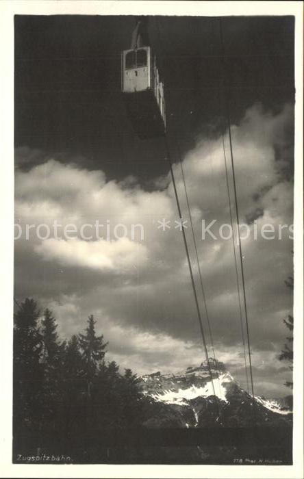 Seilbahn Zugspitzbahn Foto-H.-Huber-Nr. 118