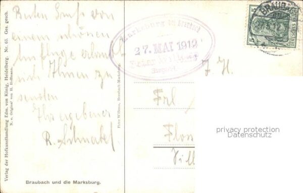 Hoffmann Heinrich Braubach und die Marksburg – Bild 2