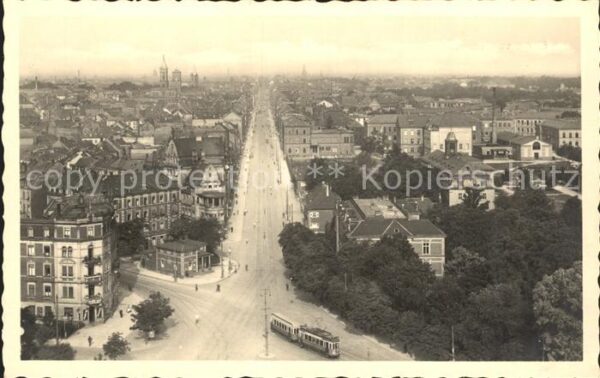Strassenbahn Karlsruhe Bernharduskirche