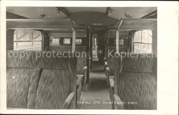 Eisenbahn Diesel Electric Trein Interieur