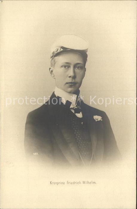 Adel Preussen Kronprinz Friedrich Wilhelm
