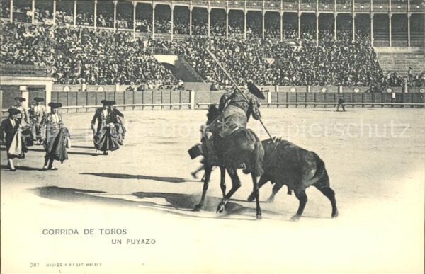 Stierkampf Corrida de Toros Puyazo
