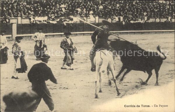Stierkampf Corrida de Toros Puyazo