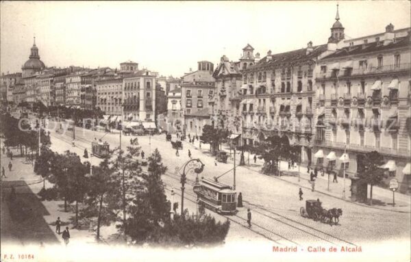 Strassenbahn Madrid Calle de Alcala