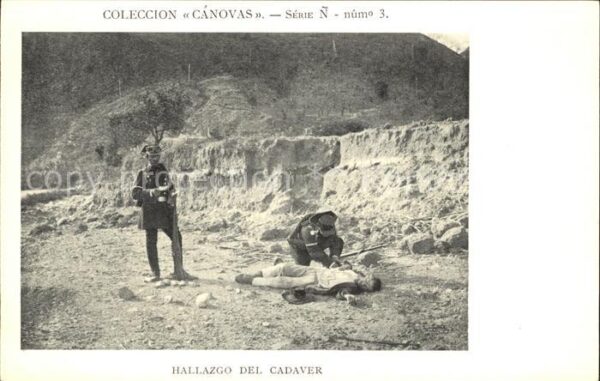 CANOVAS COLECCION Nr. 3 Serie N Hallazgo del Cadaver