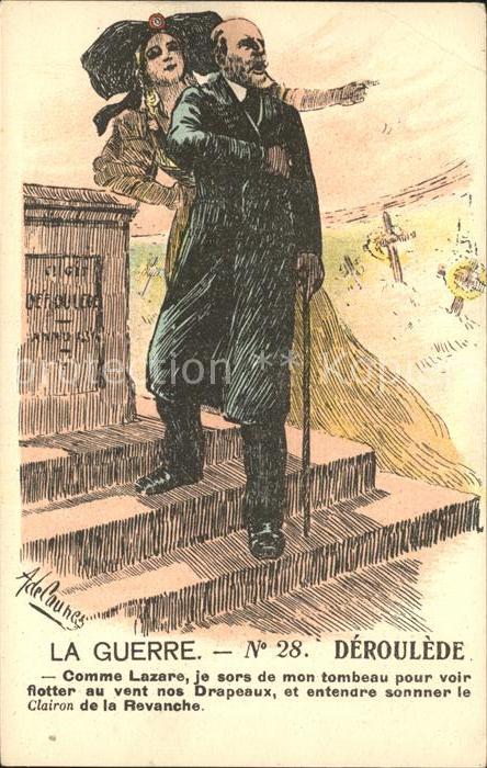 Politik Elsass La Guerre Paul Deroulede Tombeau