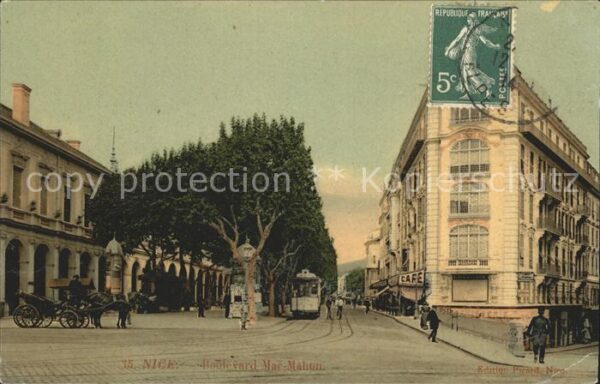 Strassenbahn Nice Boulevard Mac-Mahon