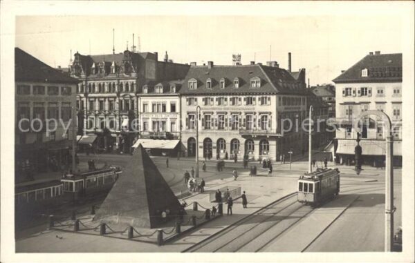 Strassenbahn Karlsruhe Pyramide