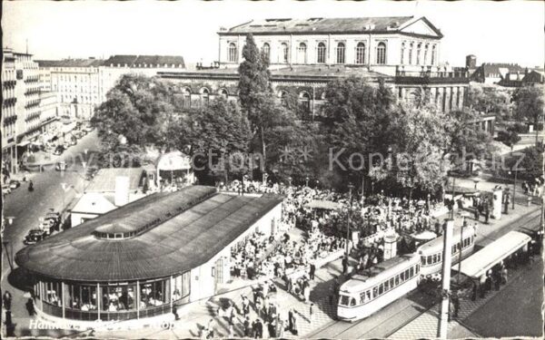 Strassenbahn Hannover Cafe Kröpcke