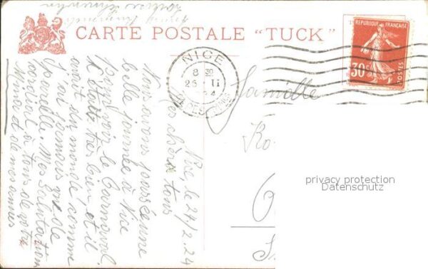Verlag Tucks Nr. 49 Nice Jetee Promenade Embouchure – Bild 2