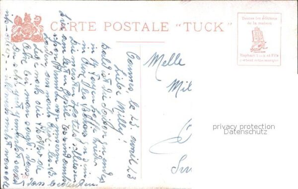 Verlag Tucks Oilette Nr. 66 Saint-Jean-Cap-Ferrat Vue sur s_Hosp – Bild 2