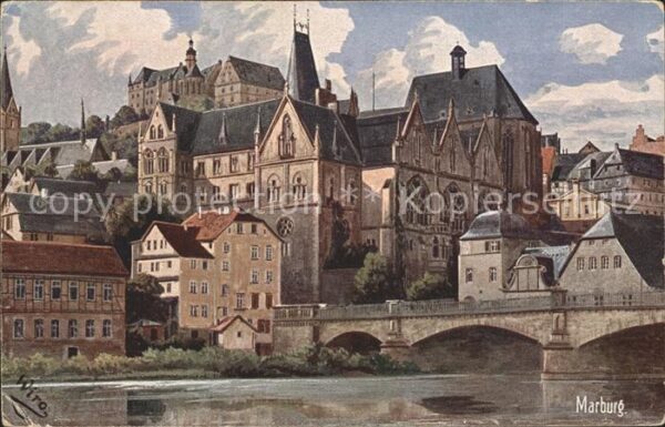 Verlag Wiedemann WIRO Nr. 2211 B Marburg Universität Schloss