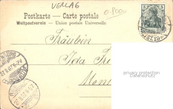 Verlag Braun Nr. 11108 Dresden Königlicher grosser Garte – Bild 2