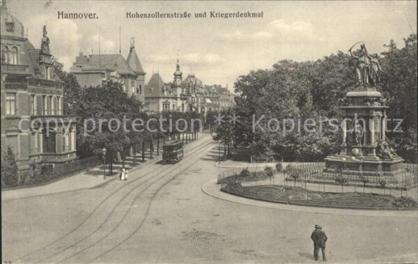 Strassenbahn Hannover Hohenzollernstrasse Kriegerden