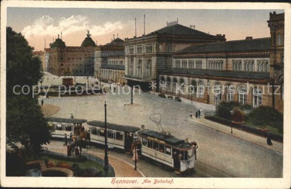 Strassenbahn Hannover Bahnhof