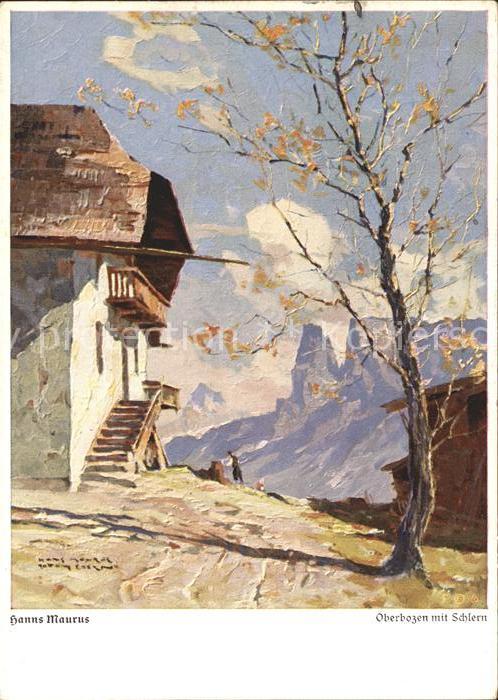 Maurus Hanns Oberbozen mit Schlern