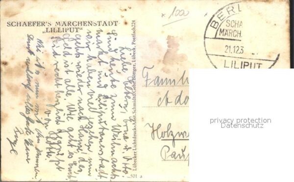 Kuriosum Schaefer's Märchenstadt Lilliput – Bild 2